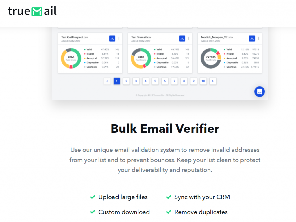 truemail bulk email verifier