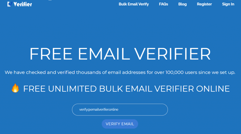 free bulk email verifier tool