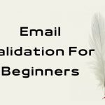 email validation for beginners